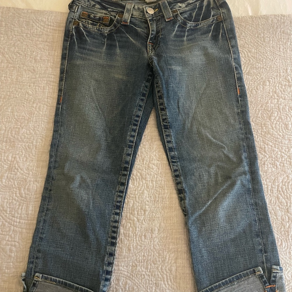 True Religion Crop Jeans